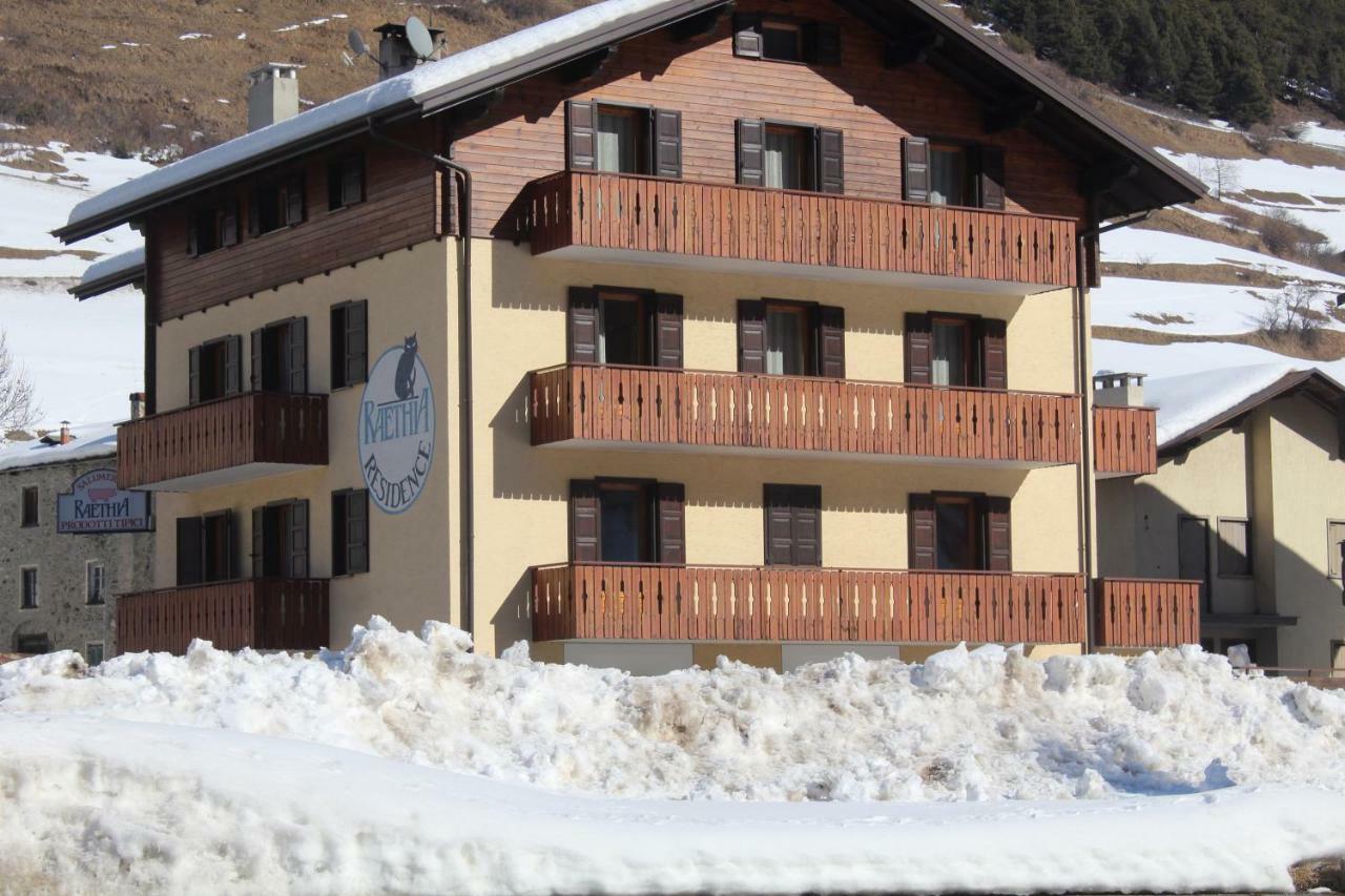 Residence Raethia Tra Bormio E Livigno Pradelle Exterior foto